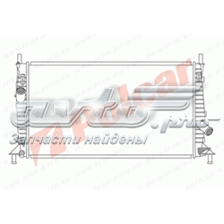Радіатор основний Polcar 3202081 ціна, від 50.97 USD