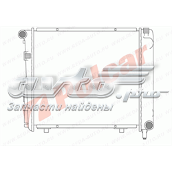 Радіатор основний Polcar 5014082 ціна, від 49.07 USD