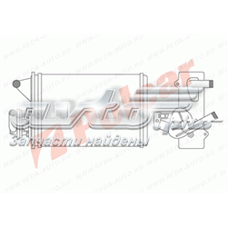 Радіатор пічки (обігрівача) Polcar 3016N81 ціна, від 19.84 USD