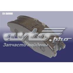 S113501080 Chery Передні гальмівні колодки
