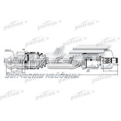 Купити 28321FE060 Subaru Вісь передня в зборі