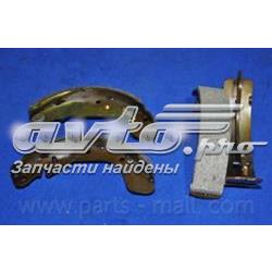 PLC009 Parts-Mall Колодки гальмівні задні, барабанні