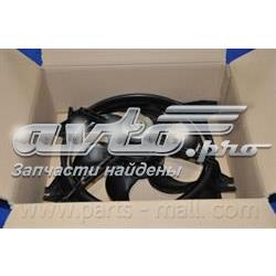 PXNAA024 Parts-Mall Дифузор радіатора охолодження, в зборі з мотором і крильчаткою