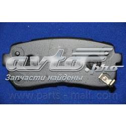 PKA037 Parts-Mall Колодки гальмівні задні, дискові