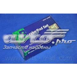 PKB034 Parts-Mall Колодки гальмівні задні, дискові