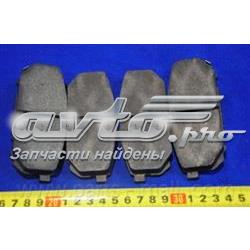 PKB021 Parts-Mall Колодки гальмівні задні, дискові