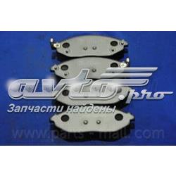 PKC027 Parts-Mall Передні гальмівні колодки