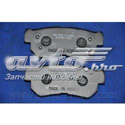 Задні дискові колодки Parts-Mall PKA009