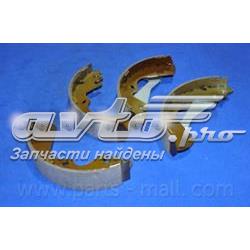 PLA007 Parts-Mall Колодки гальмівні задні, барабанні