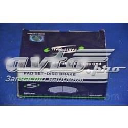 PKB007 Parts-Mall Передні гальмівні колодки