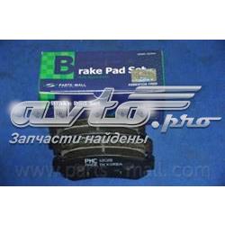 PKC016 Parts-Mall Колодки гальмівні задні, дискові