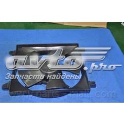 PXNAC012 Parts-Mall Дифузор радіатора охолодження, в зборі з мотором і крильчаткою