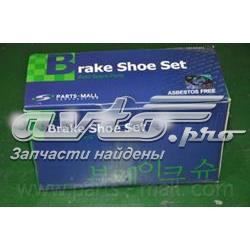 PLB031 Parts-Mall Колодки гальмівні задні, барабанні