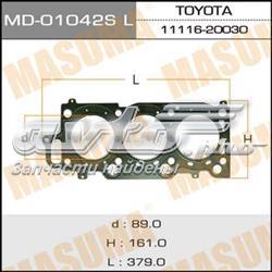 Прокладка головки блока циліндрів (ГБЦ), ліва MD01042SLH Masuma