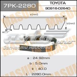 Ремінь приводний, агрегатів 7PK2280 Masuma