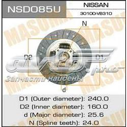 Диск зчеплення 30100VB310 Nissan/Infiniti