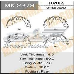 Колодки гальмові задні, барабанні MK2378 Masuma