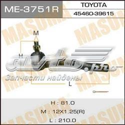 Наконечник рульовий Masuma ME3751R ціна, від 13.08 USD