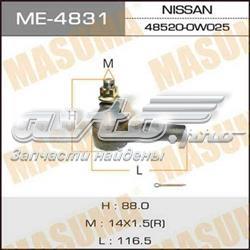 Наконечник рульовий Masuma ME4831 ціна, від 9.23 USD