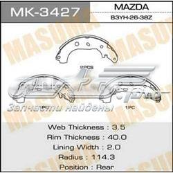 Колодки гальмові задні, барабанні MK3427 Masuma