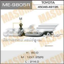 ME9805R Masuma Зовнішній наконечник рульової тяги