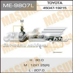 ME9807L Masuma Зовнішній наконечник рульової тяги