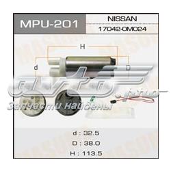 Елемент-турбінка паливного насосу MPU201 Masuma