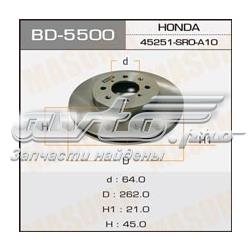 Диск переднього гальма Masuma BD5500 ціна, від 30.94 USD