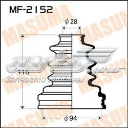 MF2152 Masuma пильник шруса внутрішній, задньої піввісі