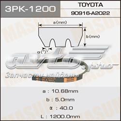 Клиновий ремінь Toyota 90916A2022 ціна, від 5.25 USD
