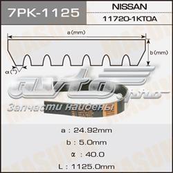 Ремінь приводний, агрегатів 7PK1125 Masuma