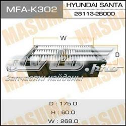 MFAK302 Masuma фільтр повітряний