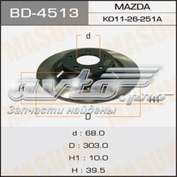 Задні дискові гальма Masuma BD4513 ціна, від 40.59 USD