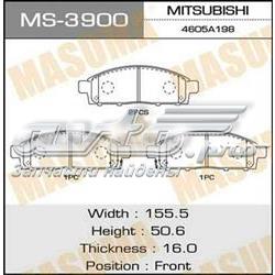 MS3900 Masuma Передні гальмівні колодки