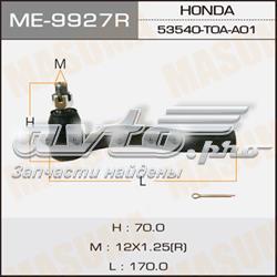 ME9927R Masuma Зовнішній наконечник рульової тяги