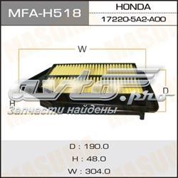 MFAH518 Masuma Повітряний фільтр двигуна