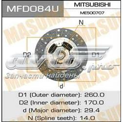 MFD084U Masuma диск зчеплення
