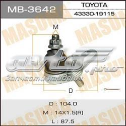 MB3642 Masuma Кульові на авто