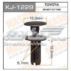 Пістон (кліп) кріплення підкрилки переднього крила KJ1229 Masuma