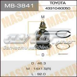 MB3841 Masuma Кульова опора, верхня