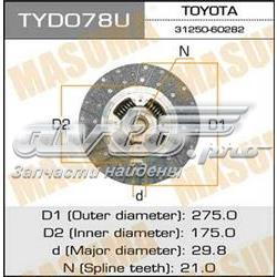 Диск зчеплення 3125036403 Toyota