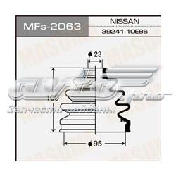 Пильник ШРУСа зовнішній, передній піввісі MFS2063 Masuma