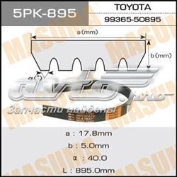 Ремінь приводний, агрегатів 5PK895 Masuma