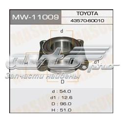 MW11009 Masuma Підшипник маточини передньої