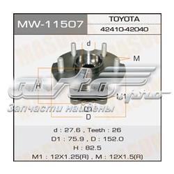 Маточини задніх коліс Masuma MW11507 ціна, від 58.37 USD