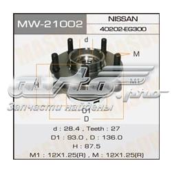 Маточина передня MW21002 Masuma