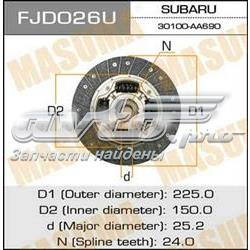 Диск зчеплення 30100AA690 Subaru