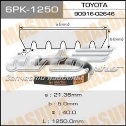 Купити 6PK1250 Masuma Ремінь генератора