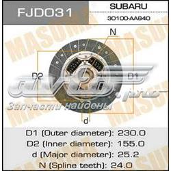 Диск зчеплення 30100AA791 Subaru
