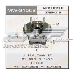 Маточина задня MW31502 Masuma